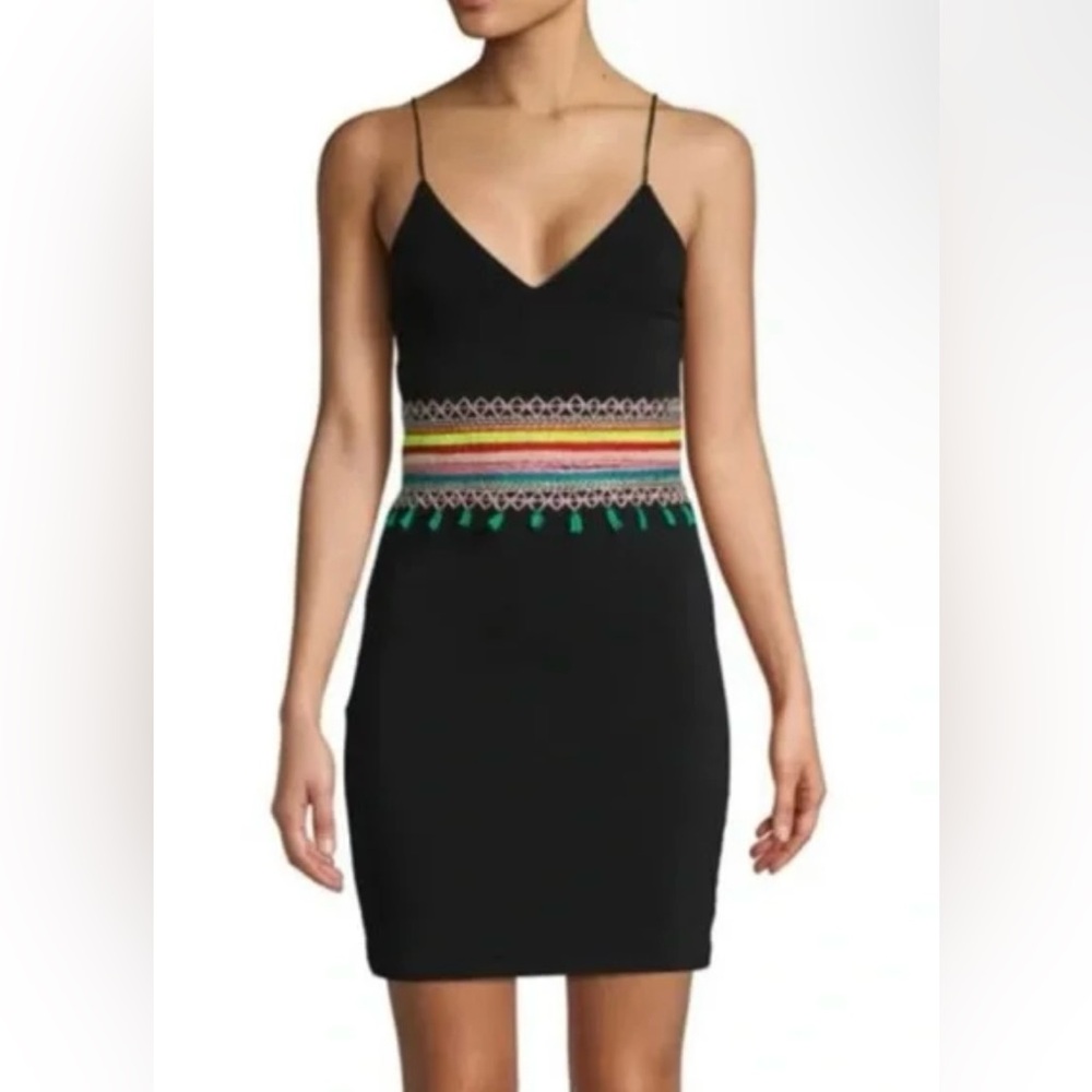 Alice + Olivia - Loralee Embroidered Mini Dress | $440 - Size 4 - 6 US -